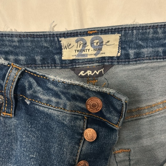 Free People Jean shorts - Picture 2 of 3